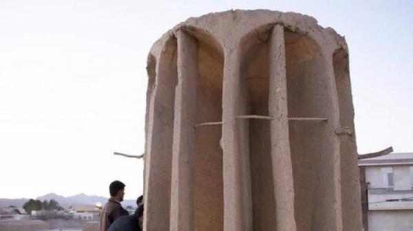تنها بادگیر گرد ایران در شهر جهانی