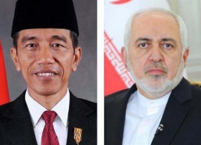 ظریف با رییس جمهوری اندونزی ملاقات کرد