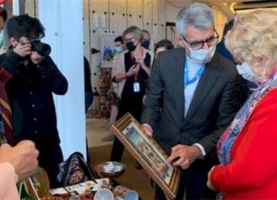 صنایع دستی ایرانی، در بازار خیریه سازمان ملل
