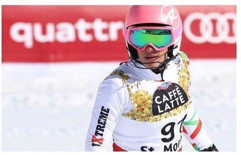 دختر اسکی باز ایران به خط خاتمه المپیک پکن نرسید