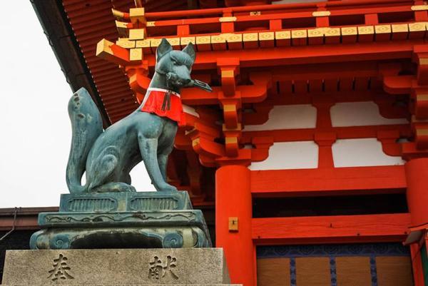 معبد سرخ فوشیمی ایناری و منظره ها زیبای کیوتوی ژاپن
